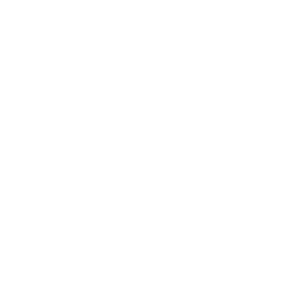 White line drawing of a bed with headboard and two pillows on a green background.